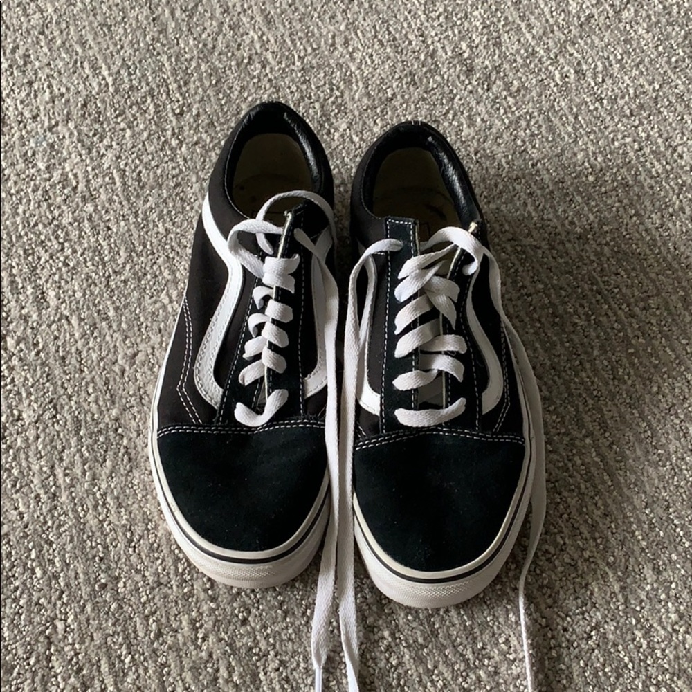 Classic black vans sneakers